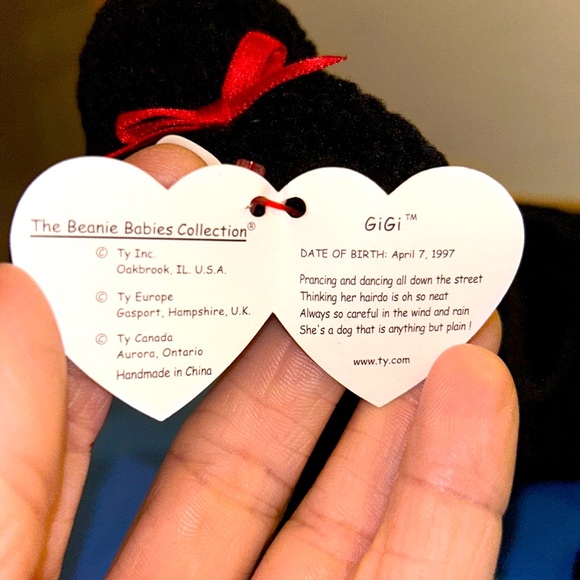 Look at this adorable GiGi!  Ty BB 1997! Collectible - Great Gift for your GiGi! - Picture 5 of 5